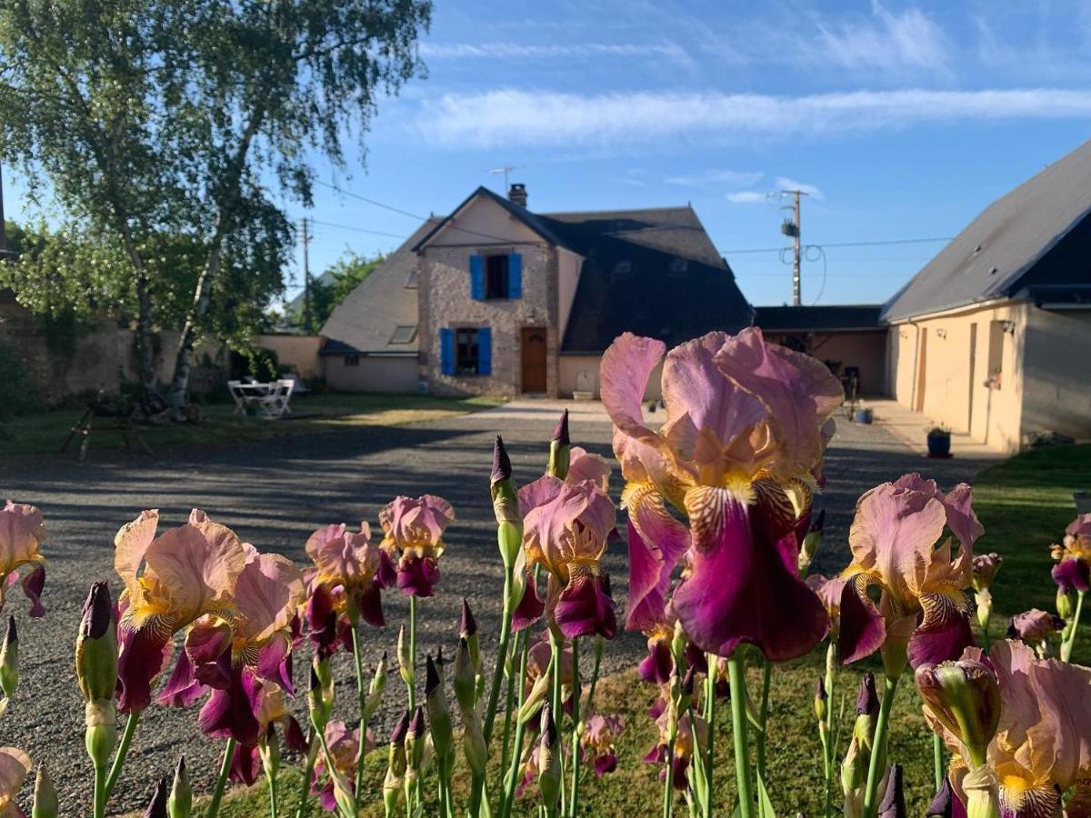 Les Logis Du Breuil Bed & Breakfast Marchéville Exterior photo